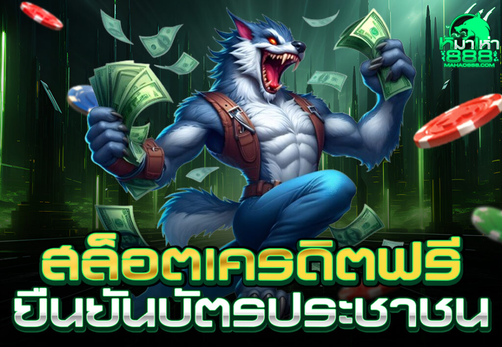 สล็อตเครดิตฟรียืนยันบัตรประชาชน